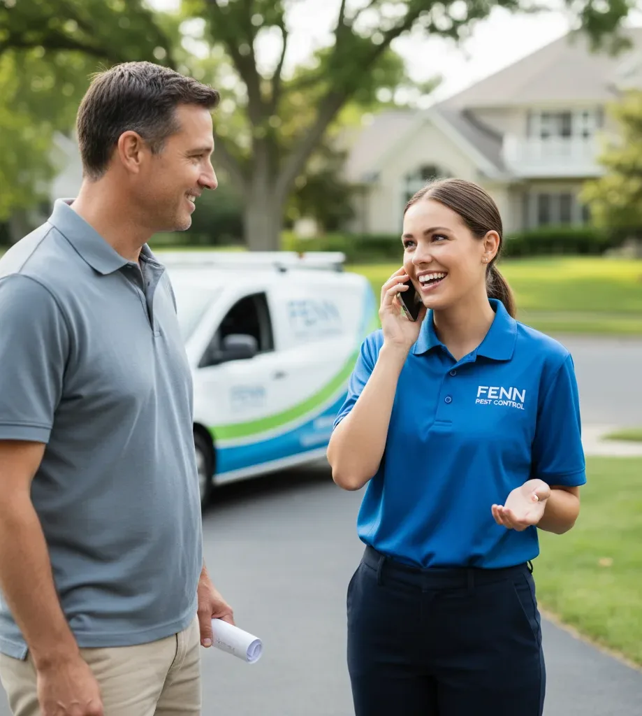 Fenn Pest Control customer support in Montesano